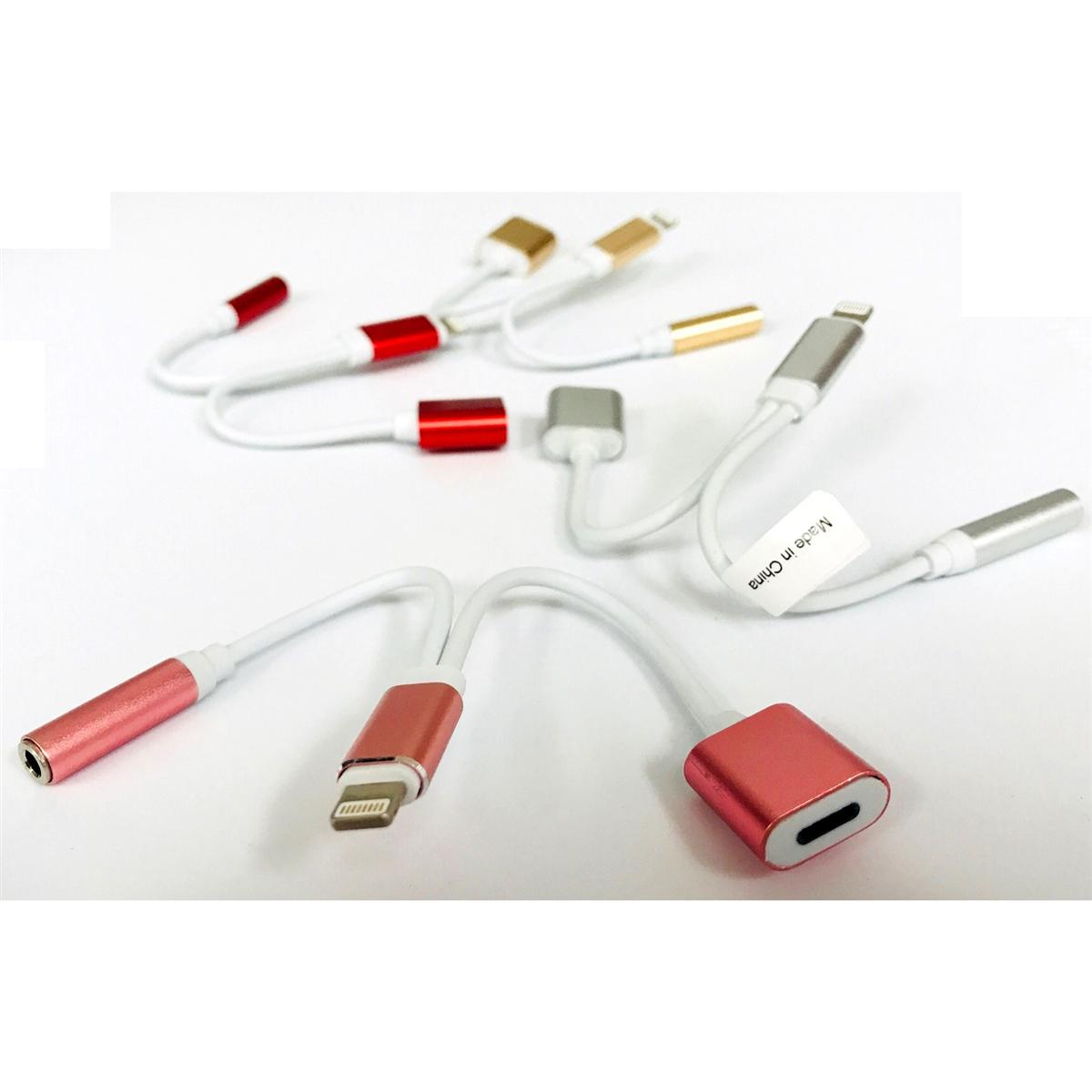 3 in 1 Wired Bluetooth Lightning to Headphone Jack Adapter, photo 3 of 6