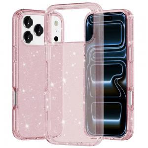 Apple iPhone 18 Pro Max Glitter Ultra Thick 3mm Transparent Hybrid Case Cover - Available In Multiple Colors, photo 3 of 4