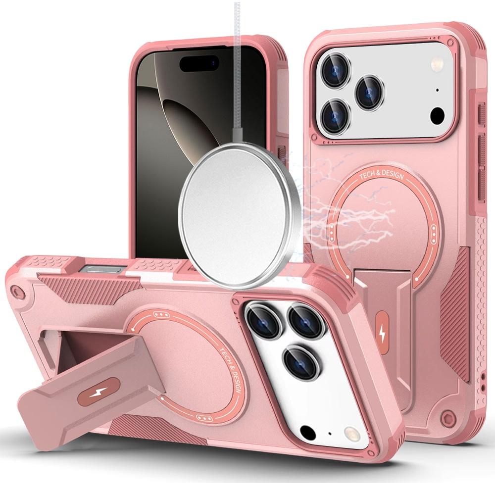 IPhone 17 Pro Cases Sturdy Bracket Kickstand Magnetic Hybrid, photo 4 of 4
