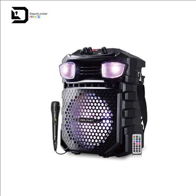 SP-811RBT Portable BT Speaker LED Light/Radio
