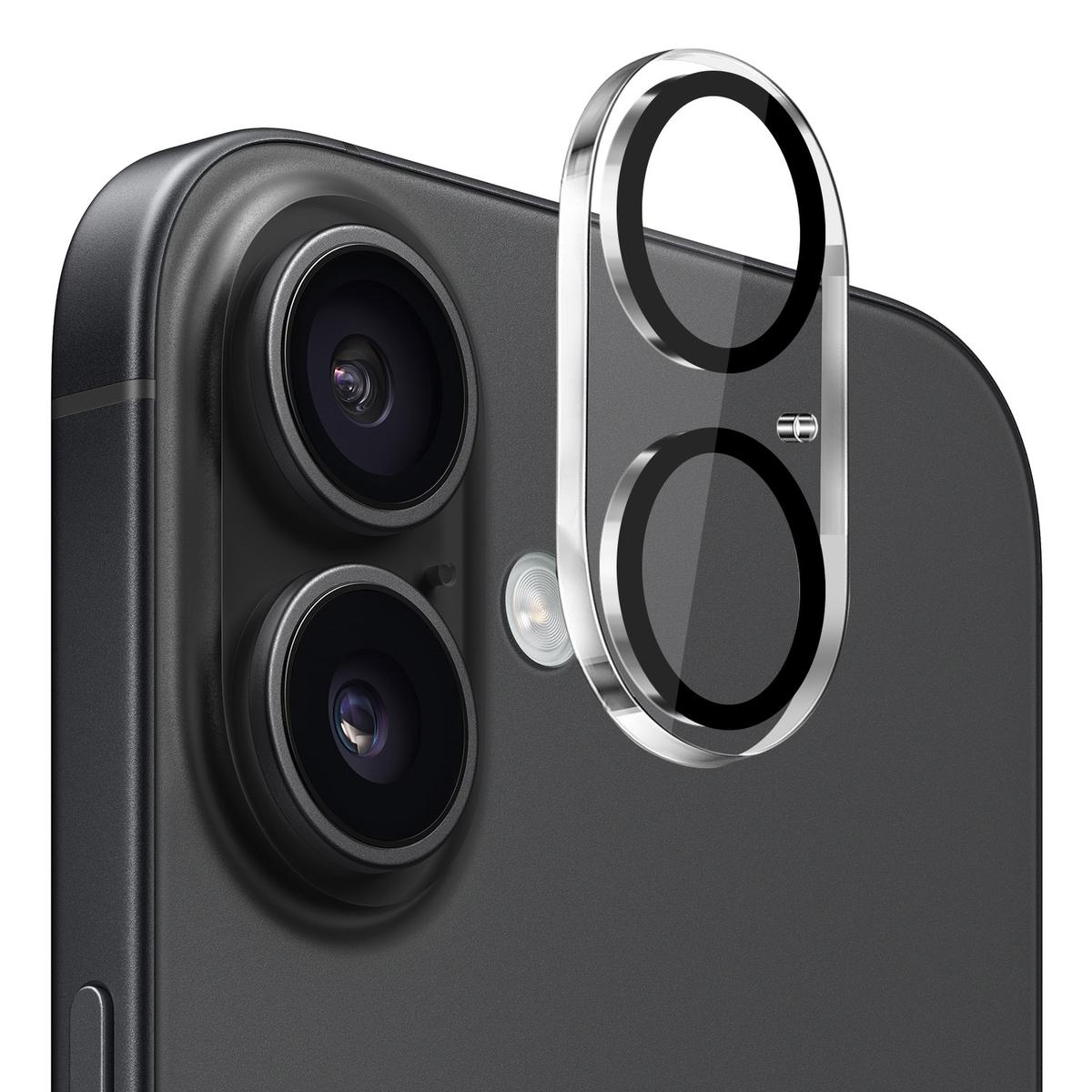 iPhone 17 Camera Lens Black Edge Tempered(2.5D)