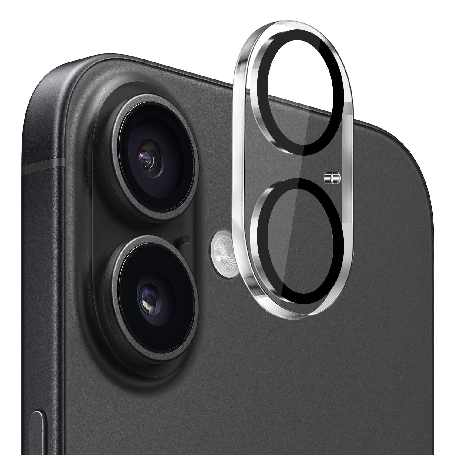 iPhone 17 Camera Lens Black Edge Tempered(2.5D)