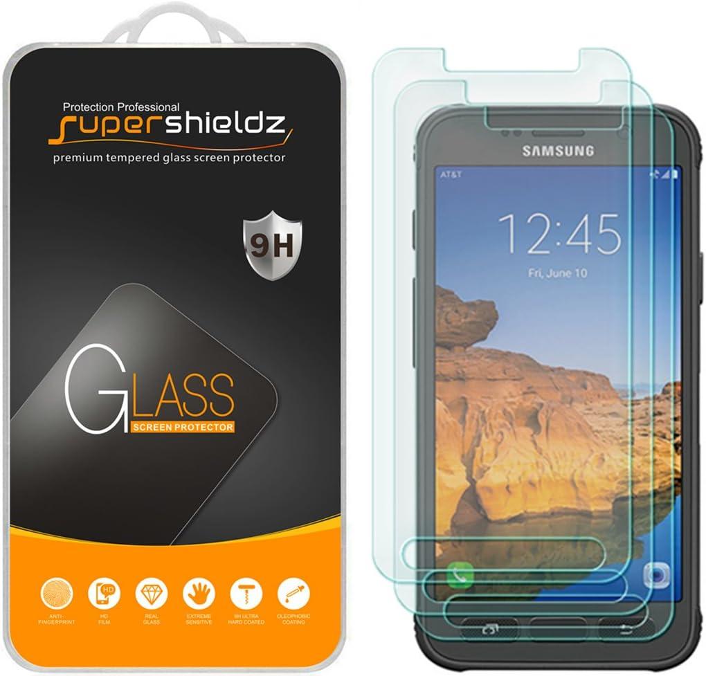 Pack of 3 Samsung Galaxy S7 Tempered Glass Screen Protectors – Case Friendly, HD Clear & Bubble-Free Application
