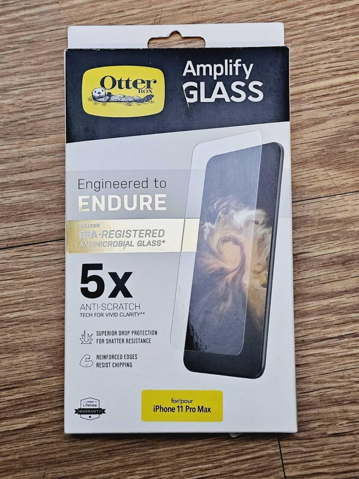 OtterBox Amplify Flat Glass Screen Protector for iPhone 11 Pro Max