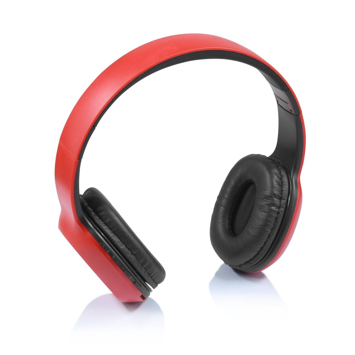 Over-the-head Stereo Bluetooth Headset S217 in Red, photo 5 of 5