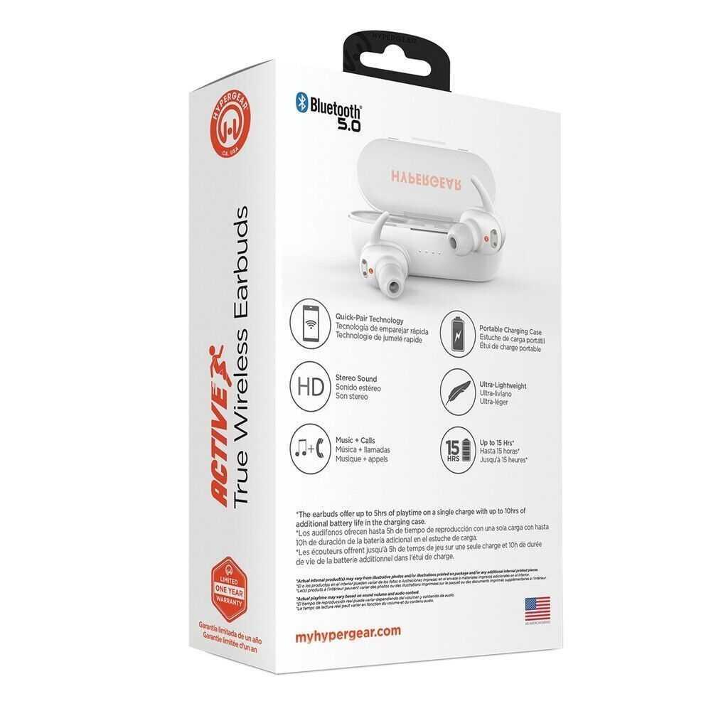 Hypergear 15127 Active True Wireless Earbuds, photo 2 of 4