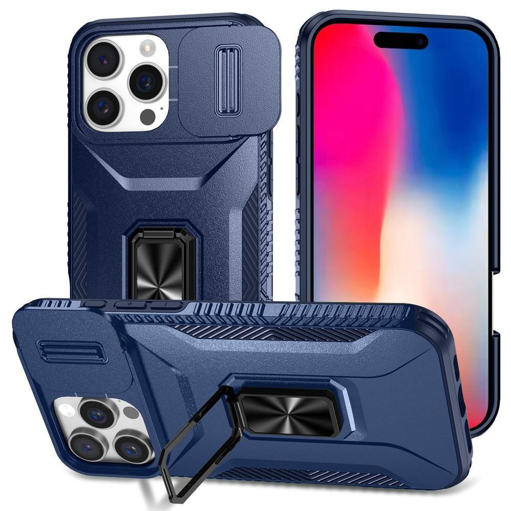iPhone 16 Pro 6.3" Complete Magnetic Hybrid Case | Metal Ring Stand with Full Camera Protection & Shockproof Design, photo 3 of 11