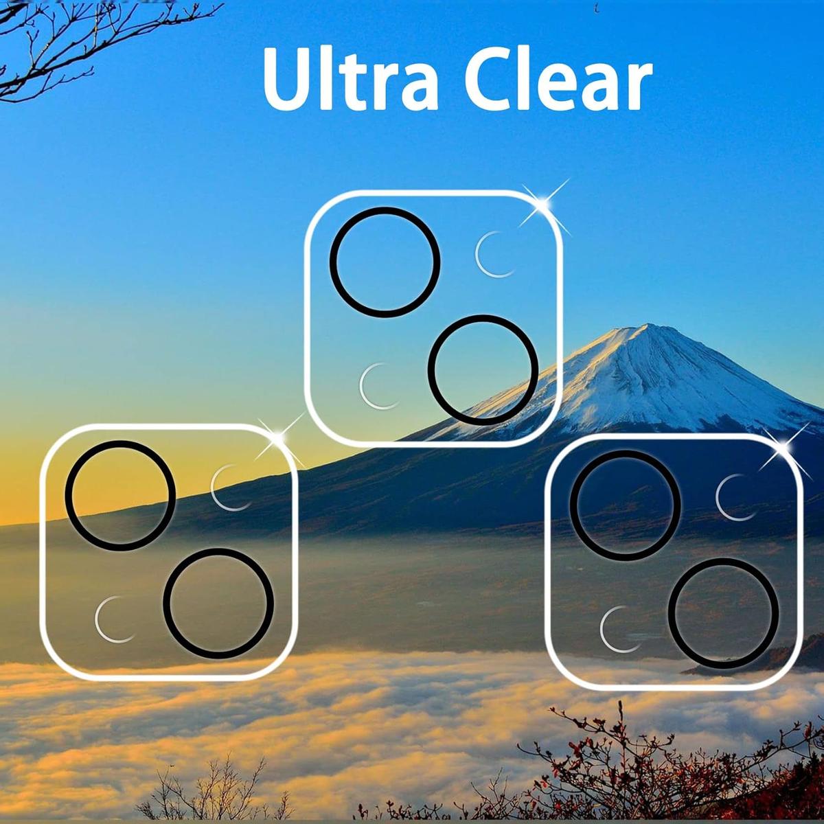 Glass Camera Lens Protector for iPhone 13 – Ultra-Clear, Scratch Resistant, Easy Installation, photo 2 of 6