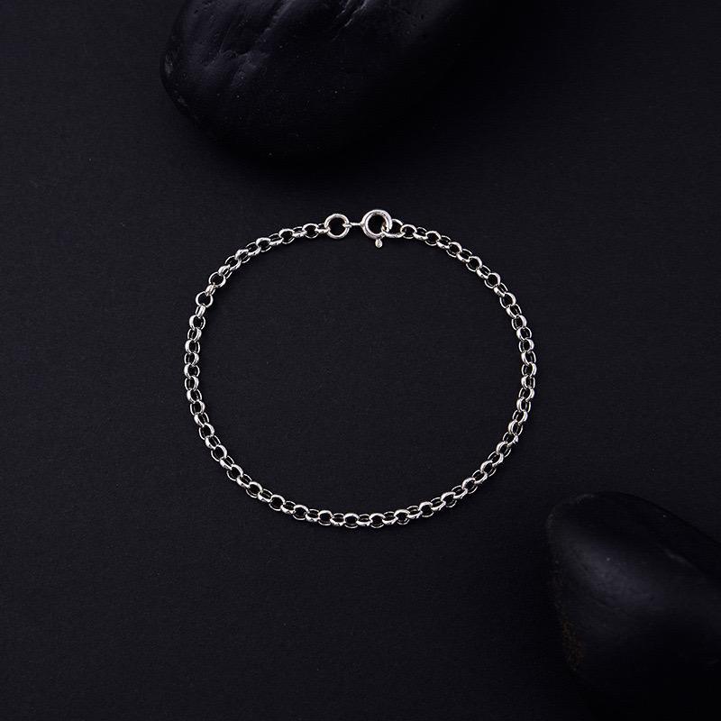 S925 sterling silver men's bracelet
