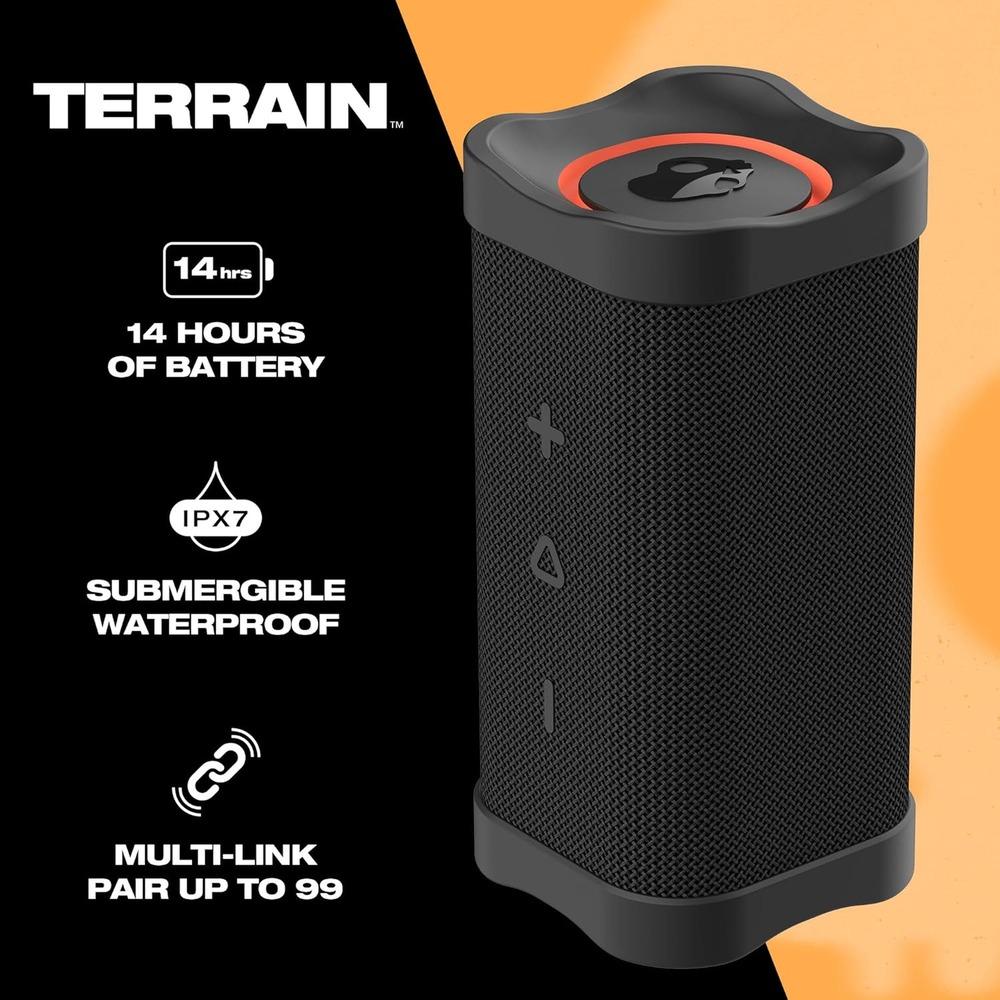 SKULLCANDY TERRAIN WIRELESS SPEAKER -BLACK