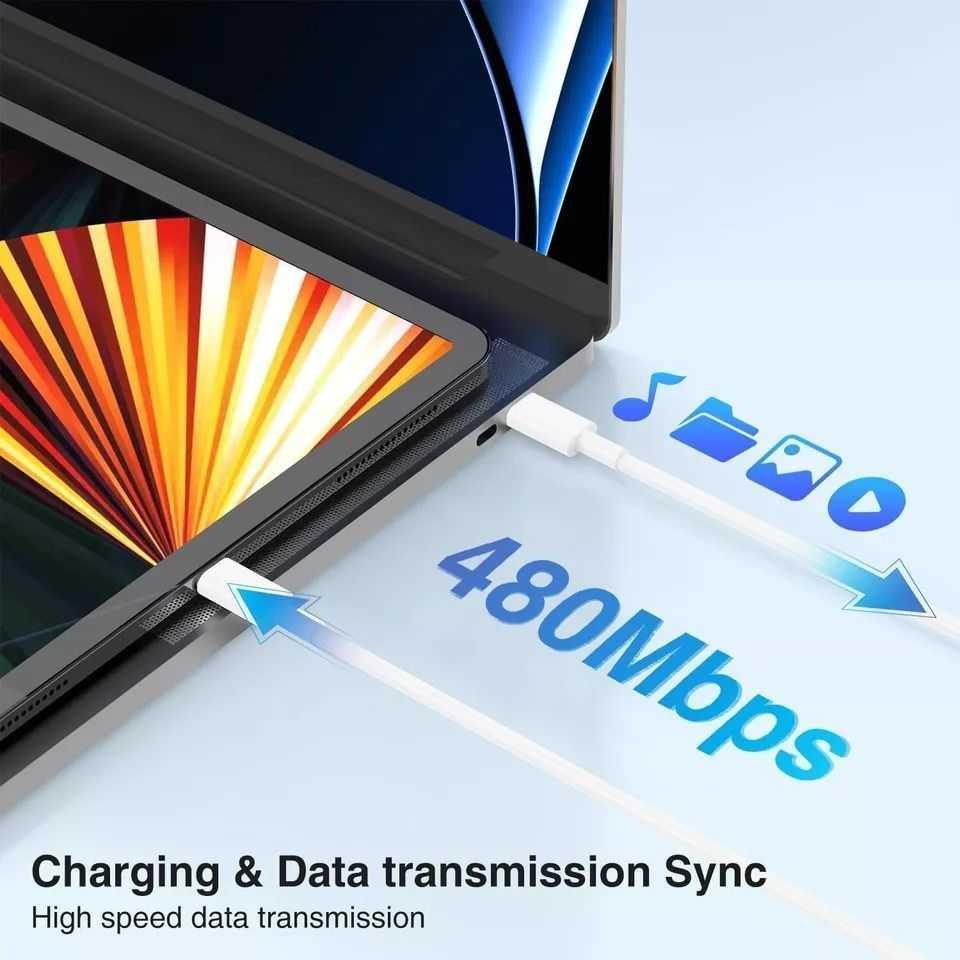 USB-C to USB-C Cable Fast Charger Type C to Type C Charging Cord Rapid Charger, photo 3 of 3