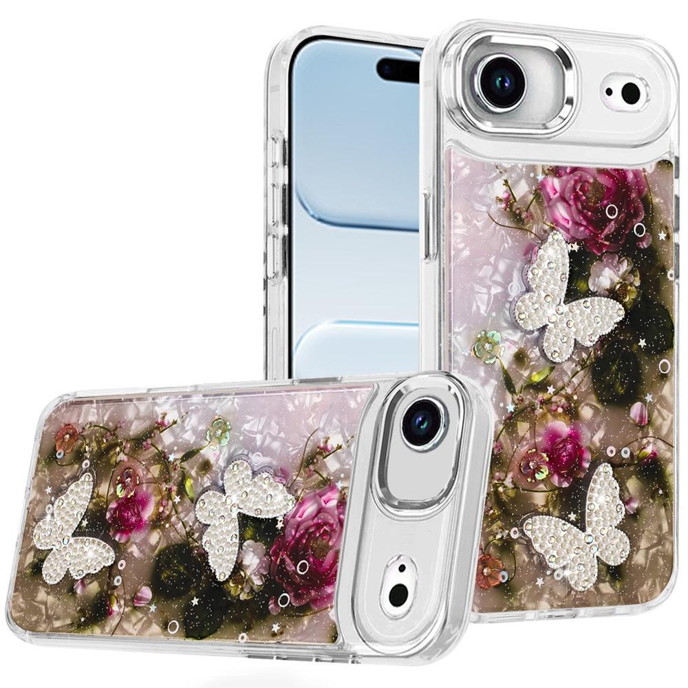 IPhone 17 Air Epoxy Glitter Butterfly Hybird Cases in Multiple Color, photo 3 of 3