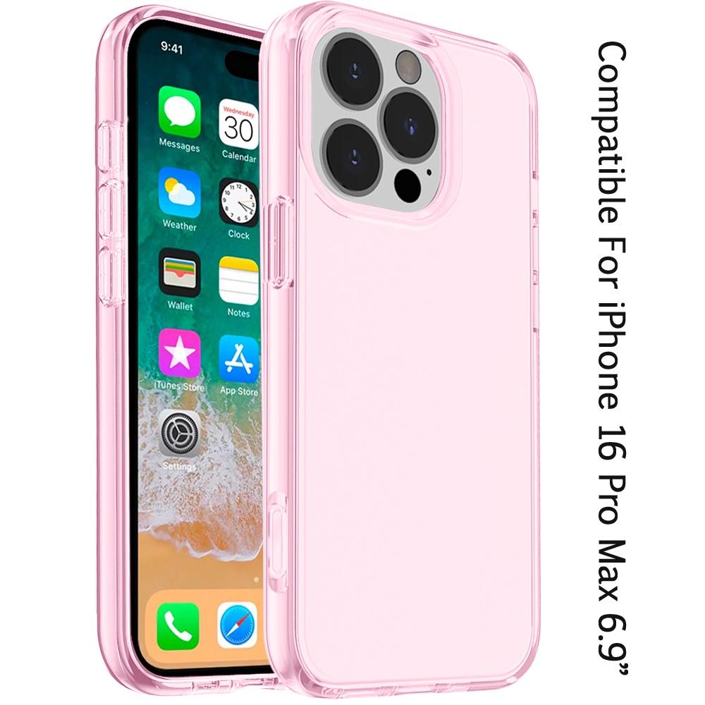 iPhone 16 Pro Max 6.9-Inch Sturdy Ultra Thick 3mm Transparent Hybrid Case – Heavy-Duty Shockproof Clear Cover with Reinforced Corners, photo 4 of 5