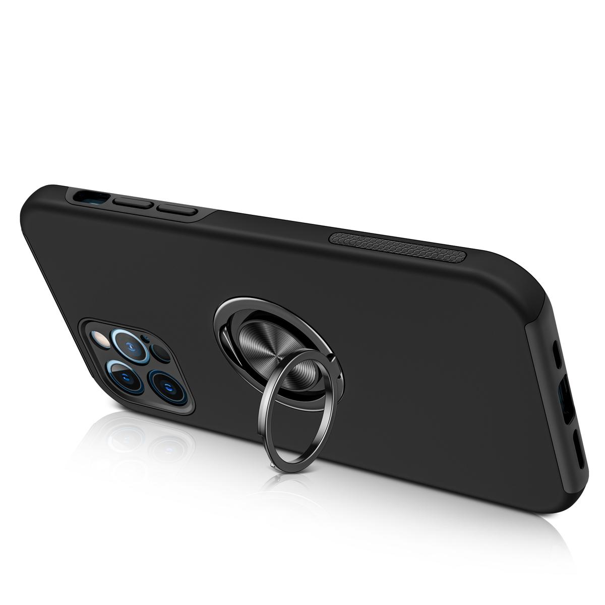 iPhone 12 Pro Max 6.7" CHIEF Oil Painted Magnetic Ring Stand Hybrid Case Cover, photo 2 of 12