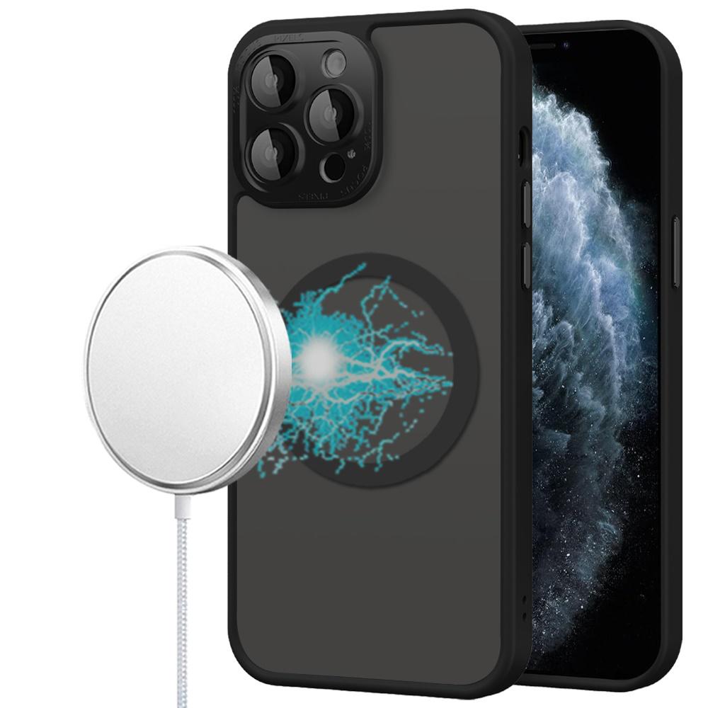 For iPhone 11 Pro MAX (XI6.5) Complete Protection HQ Hybrid with Metal Tempered Camera Glass - Black, photo 3 of 3