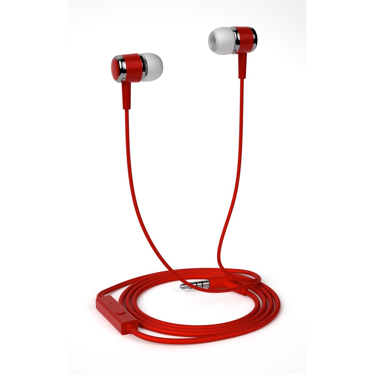 Premium Super Sound Universal Earbud 700ST - Red, photo 2 of 3