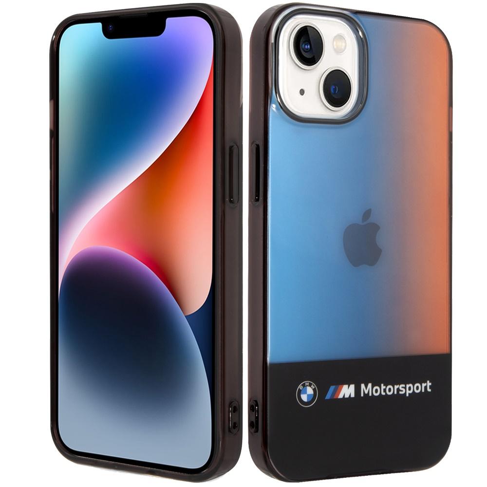 BMW M Motorsport Hard Case for iPhone 14 – Gradient Blue/Orange Finish, photo 2 of 3