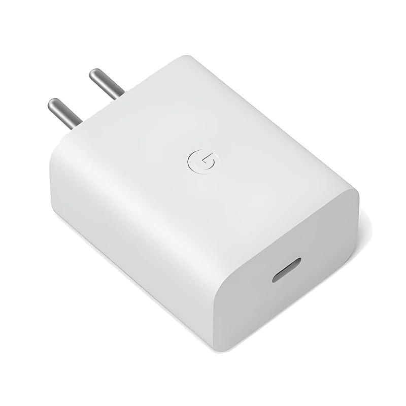 30W USB-C Charger for Google Pixel 9 Pro XL/9 Pro/9 Pro Fold/9/8 Pro/8/8a/7 Pro/7/7a/6 Pro/6, Rapid Fast Charging Adapter for Android Phones and Tablets, White product