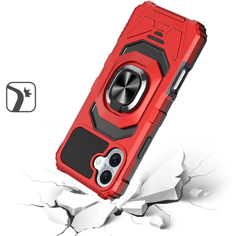 iPhone 16 6.1" Robotic Hybrid Case – Magnetic Ring Stand, photo 6 of 6