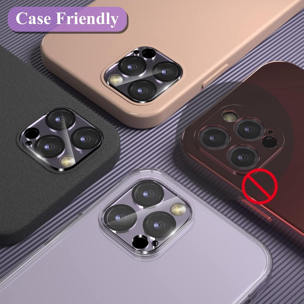 Glass Camera Lens Protector for iPhone 14 / 14 Pro / 14 Pro Max – Ultra-Clear, Scratch Resistant, Easy Installation, photo 4 of 4