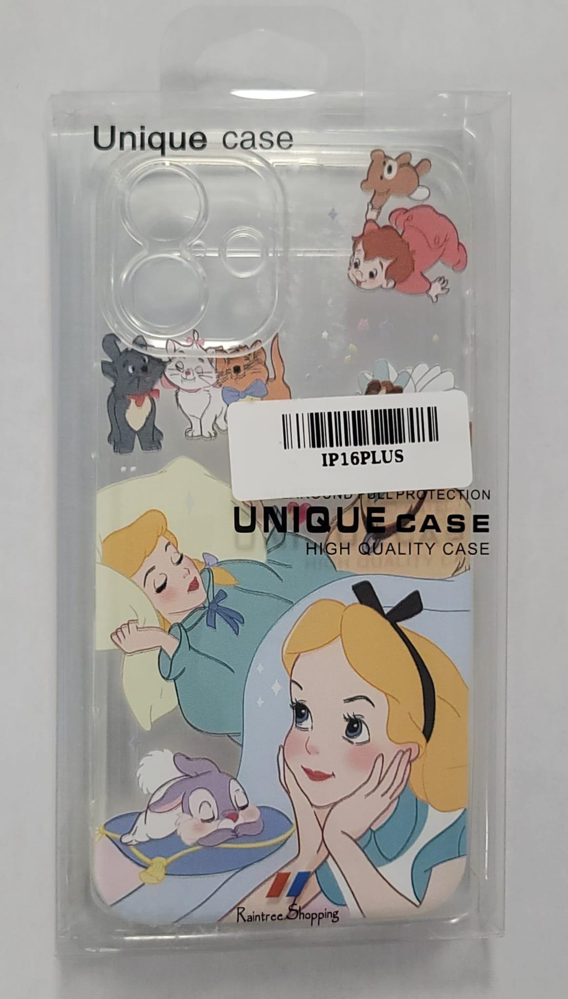 Dreamy Princess Collage" Clear Fantasy Case – IP16PLUS