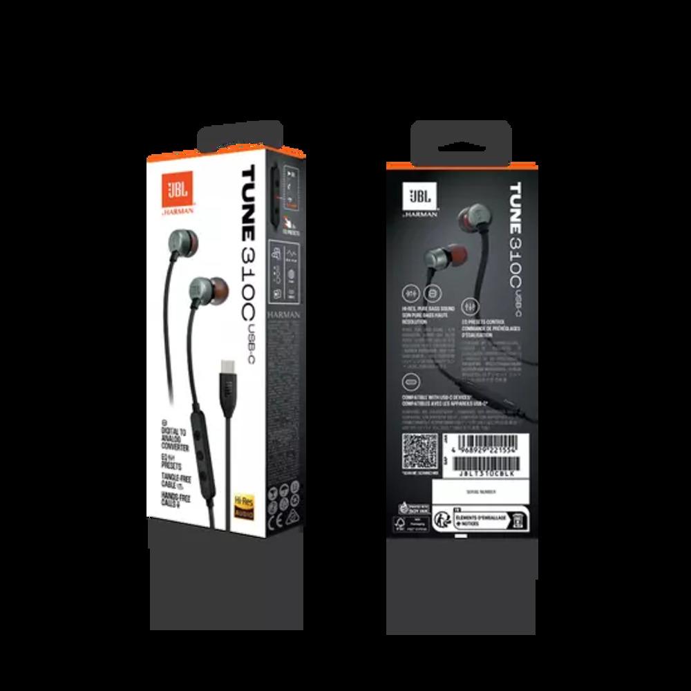 JBL Tune 310C USB-C In-Ear Wired Earphones, photo 2 of 3