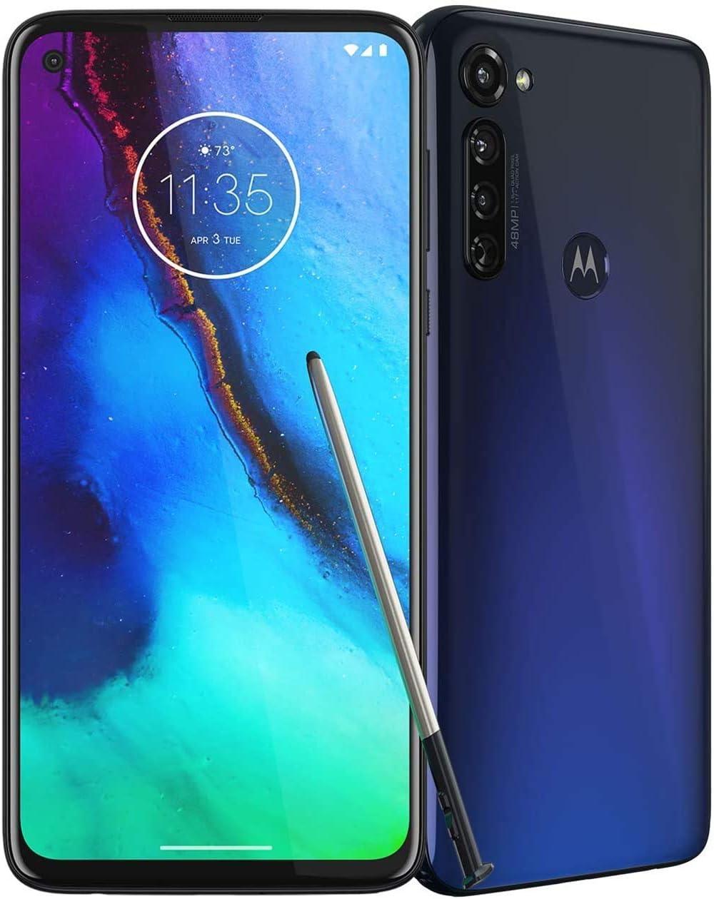 Motorola 2020 Moto G Stylus | Unlocked | Made for US by Motorola | 4/128GB | 48MP Camera - 90 Days Warranty.