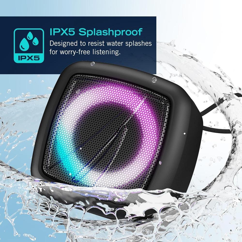 NAUTICA SP110 Portable Bluetooth Speaker-BLACK-2
