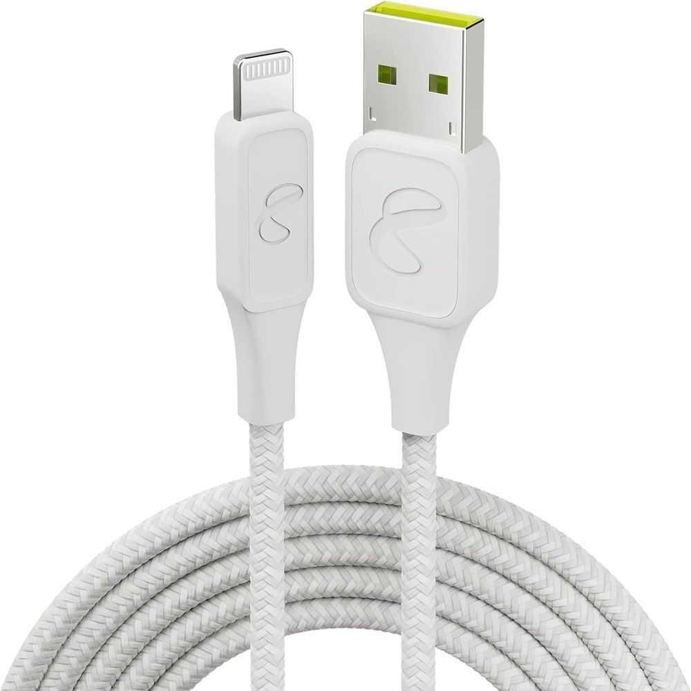 InfinityLab By Harman Audio InstantConnect USB-A to Lightning -Charging Cable for iPhone and iPad - White, photo 2 of 2