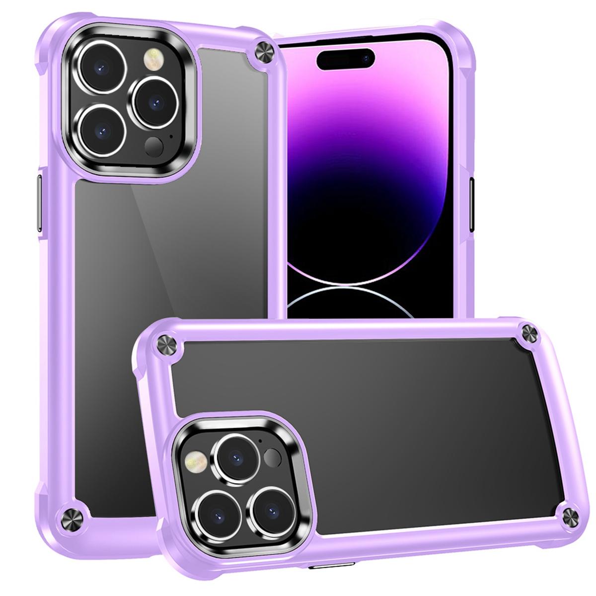iPhone 15 Ultimate CaseX Transparent Hybrid with Metal Buttons & Camera Edge Protection, photo 7 of 10