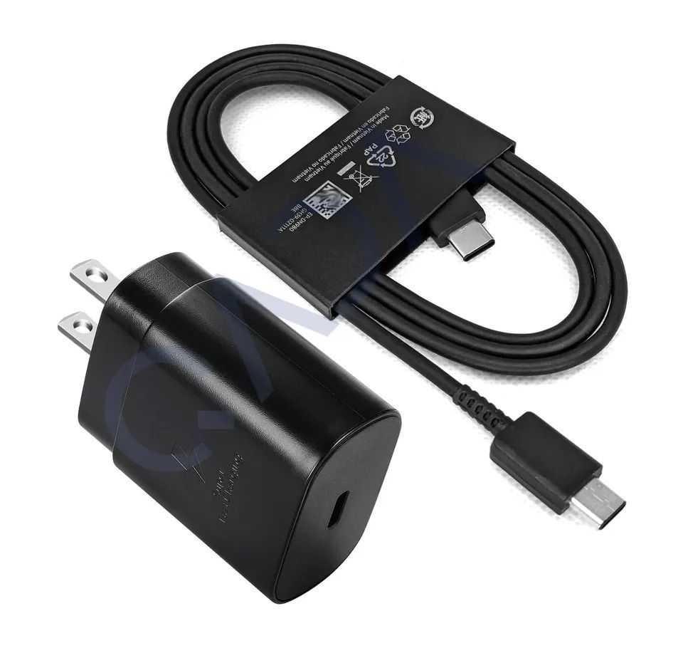 Samsung Galaxy Z Flip5, 4, 3 Super Fast 25W Wall Charger & USB-C Cable, photo 2 of 3