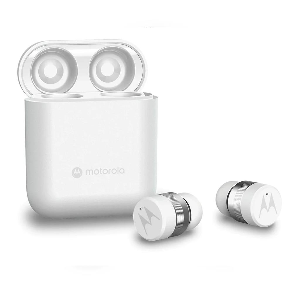 Motorola Moto Buds 120 - True Wireless Bluetooth Earbuds-WHITE