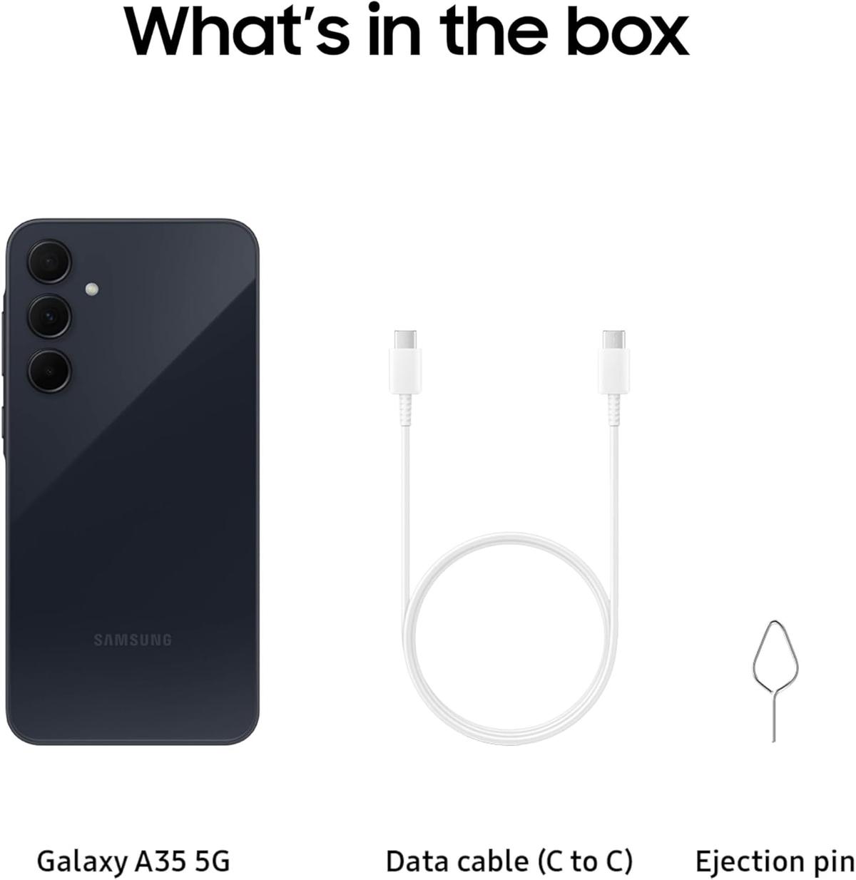 A35 5G Smartphone – 128GB Storage, High-Speed Connectivity & Sleek Design-unlocked work with all carriers-Brand new 12 months Warranty, photo 4 of 4