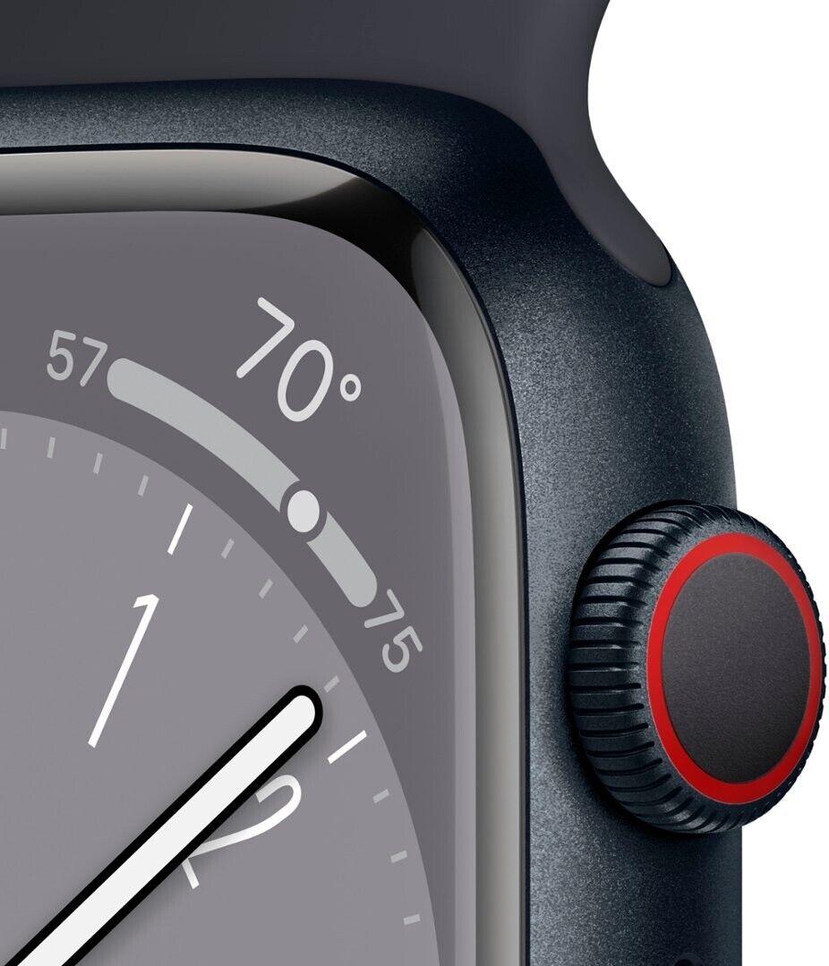 Apple Watch Series 8 41mm Midnight Case/Sport Band/GPS/Cellular Unlocked - Open Box, photo 3 of 5