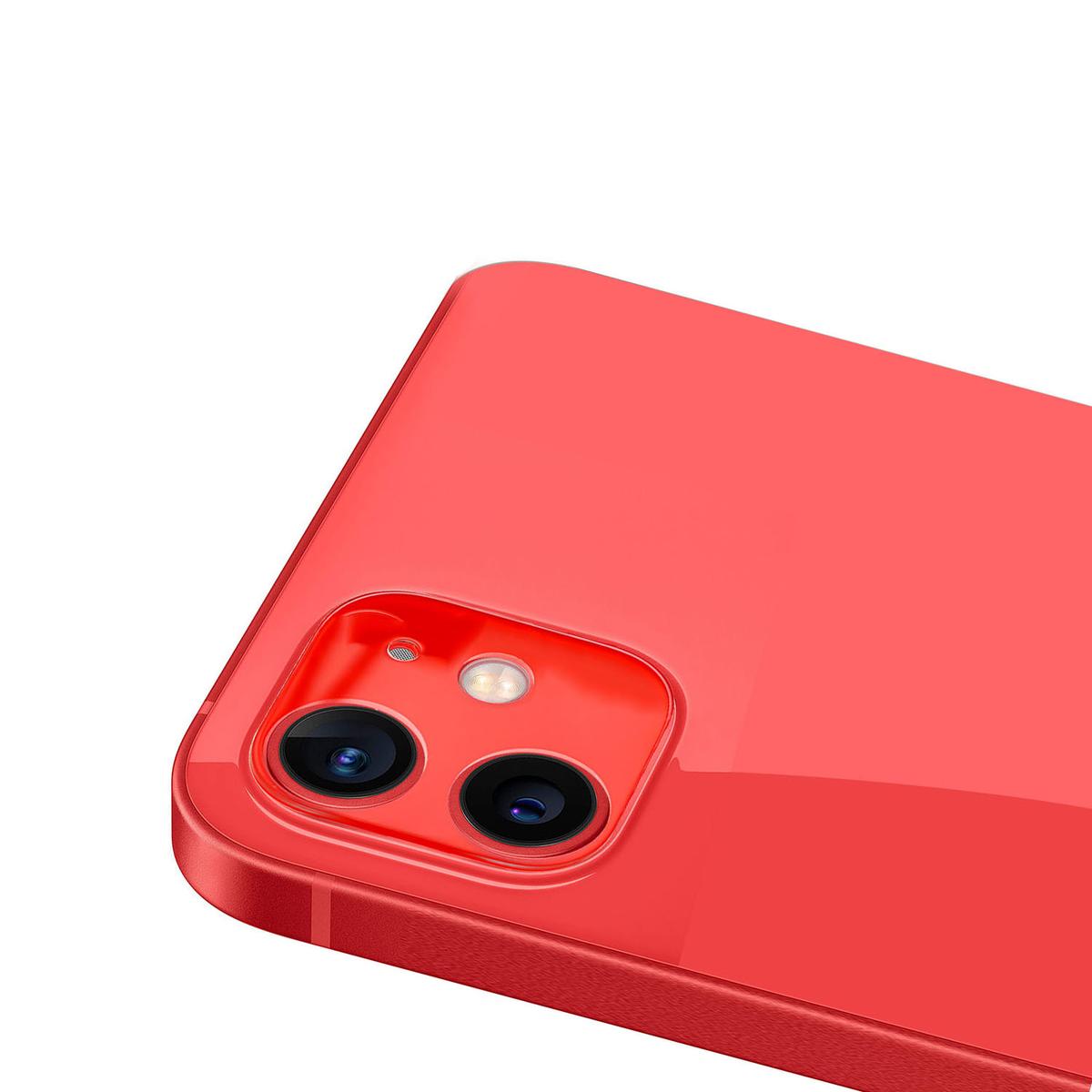 Apple iPhone 14 6.1" Camera Lens Colored Edge Tempered(2.5D) - Red, photo 3 of 3