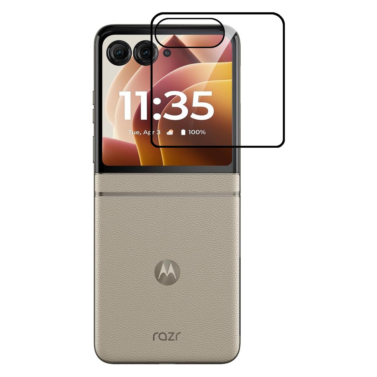 Motorola Razr 2025/2024 Privacy Curved Edge Tempered Glass, photo 2 of 2