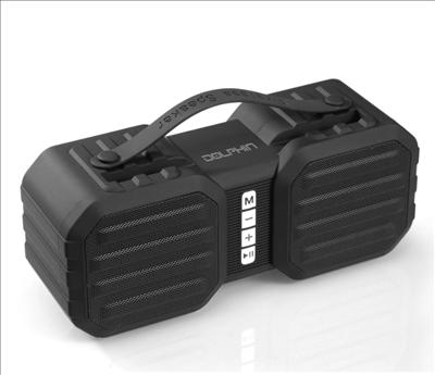 Dolphin Audio SPB-8X BLK Splashproof Bluetooth Speaker