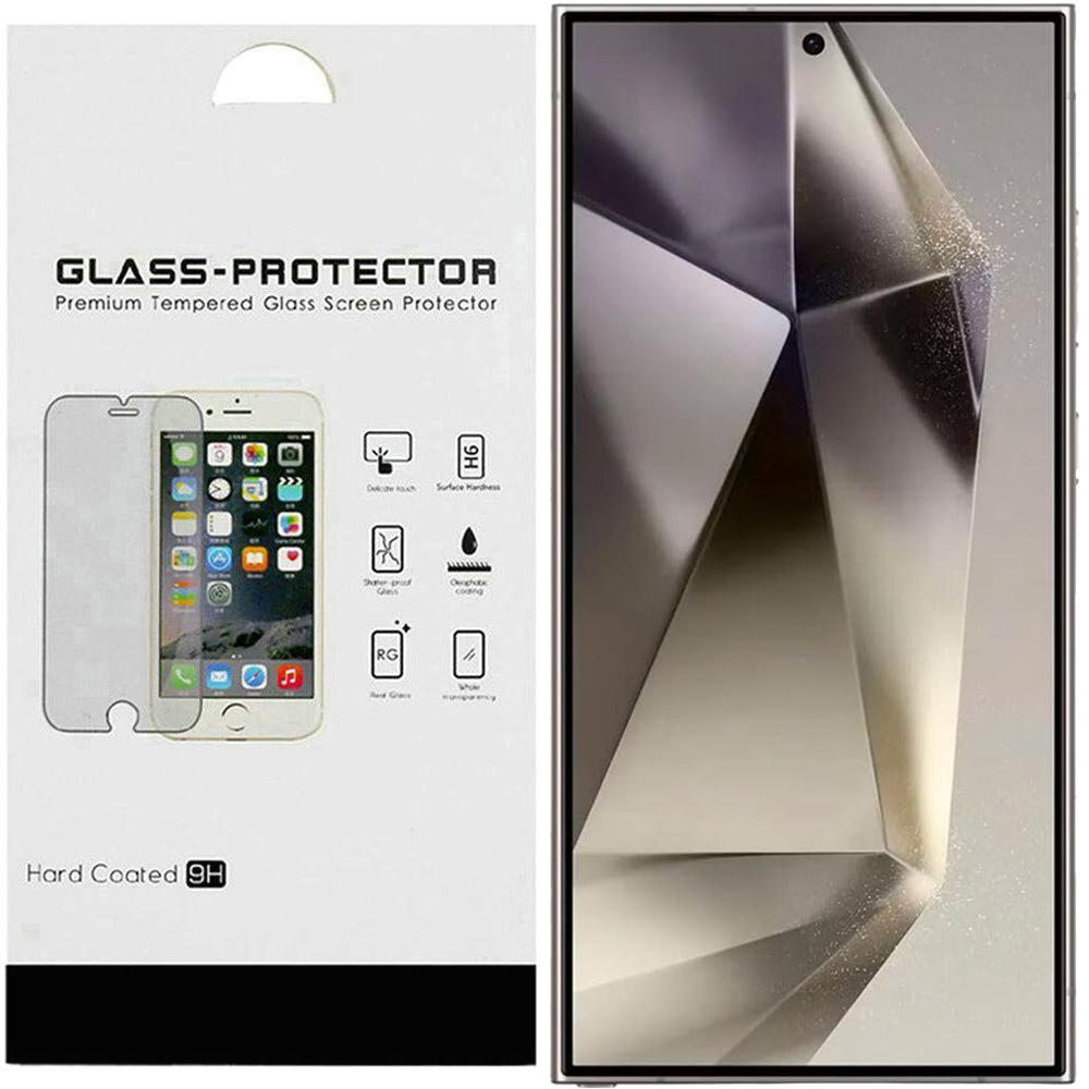 Samsung Galaxy S25 Ultra Full Coverage Ultra Clear Tempered Glass Screen Protector