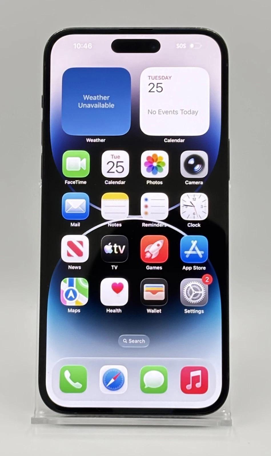 iPhone 14 Pro Max 128GB – Unlocked – Good Condition – 90 Days Warranty – Not Refurbished (Original Parts), photo 3 of 4