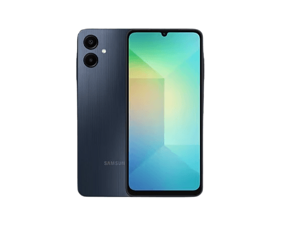 SAMSUNG Galaxy A06 4G LTE (128GB + 64GB) Brand New 1 Year Warranty.