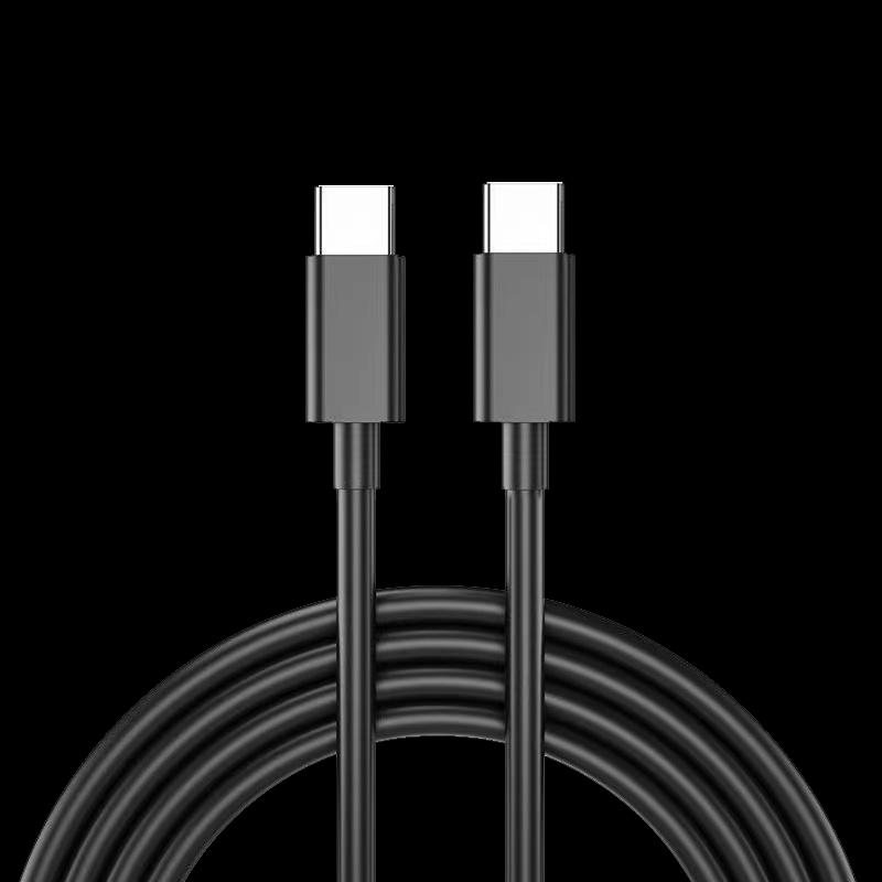 High Quality 10-Feet Rubberized iPhone TYPEC TO TYPEC Cable Cord in Black, photo 2 of 2