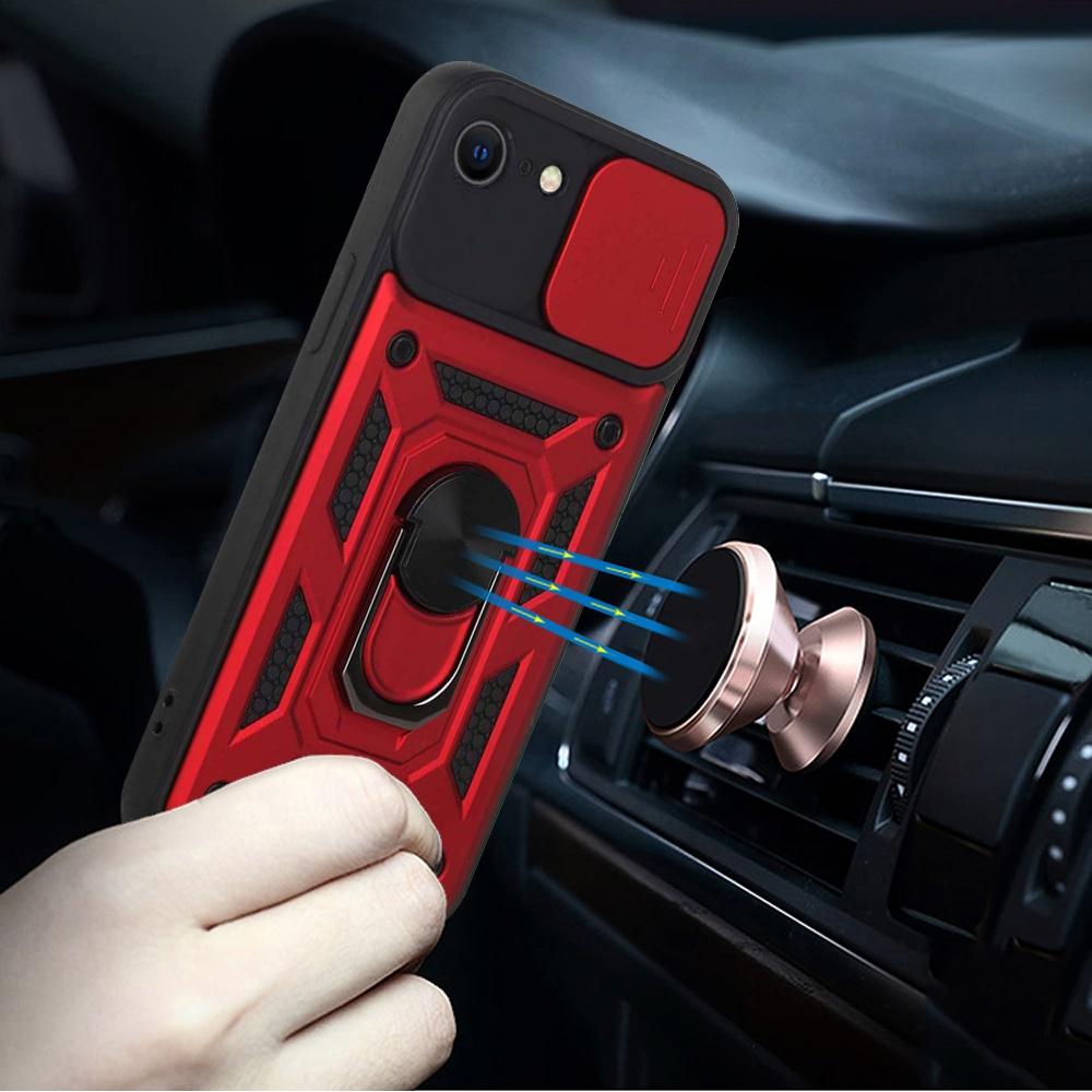 iPhone 16E / SE4 Elite Hybrid Case with Camera‑Push Tool & Magnetic 360° Ring Stand – Rugged Protection, photo 3 of 3