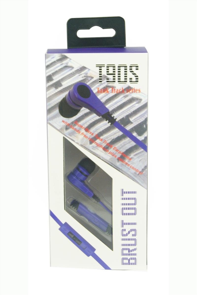 T90V Super Bass Tank Track Hands Free with Volume Control - Purple, photo 2 of 2