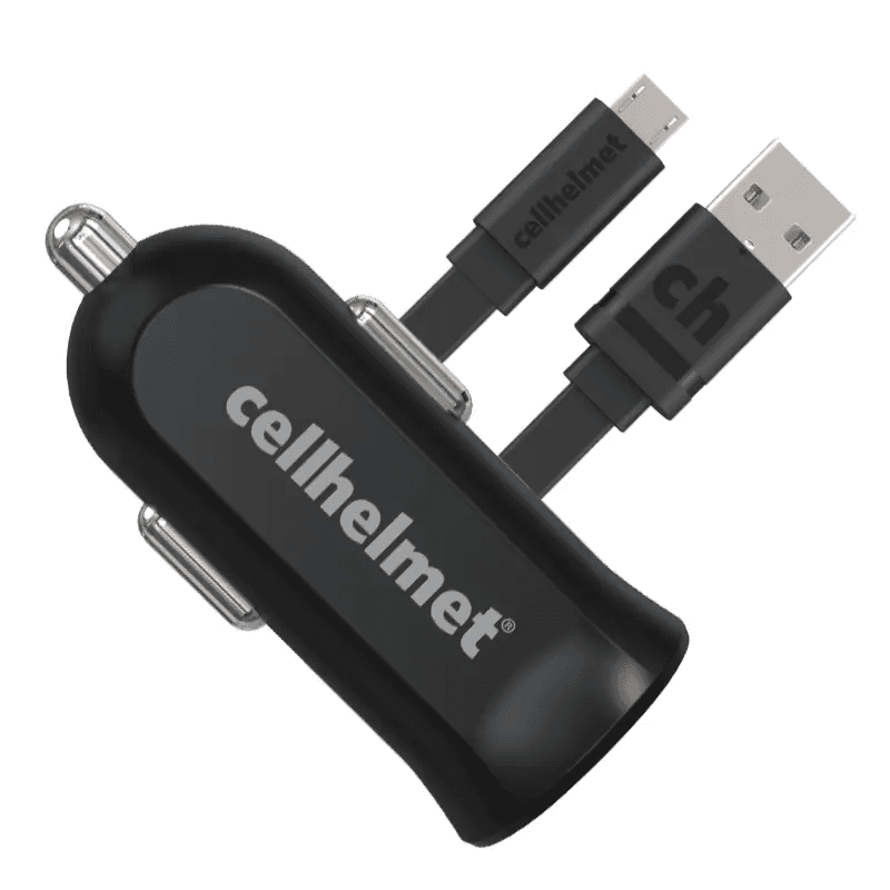 cellhelmet CAR-4.8/3-B+F-LIGHT-3-W 4.8-Amp 3-Port USB Car Charger with USB-A, photo 2 of 2