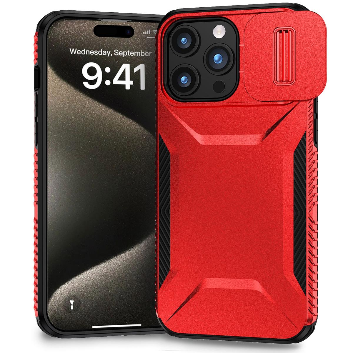 iPhone 16 6.1" Hybrid U-Design Case with Camera Cover, photo 7 of 17