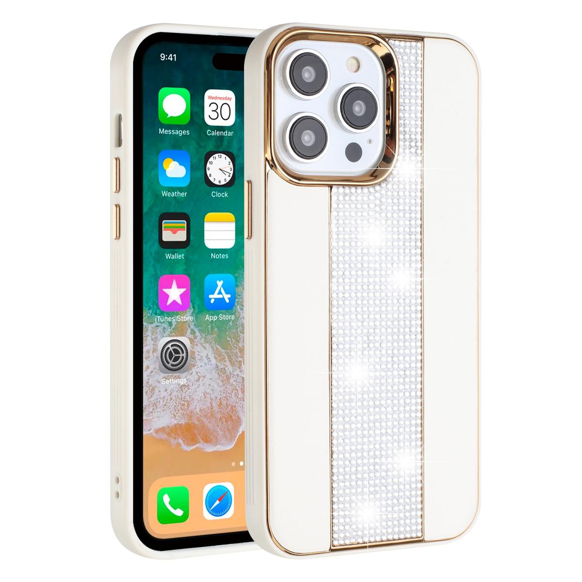 iPhone 15 Plus PU Leather Window Flap Case with Front Cover View, photo 4 of 5