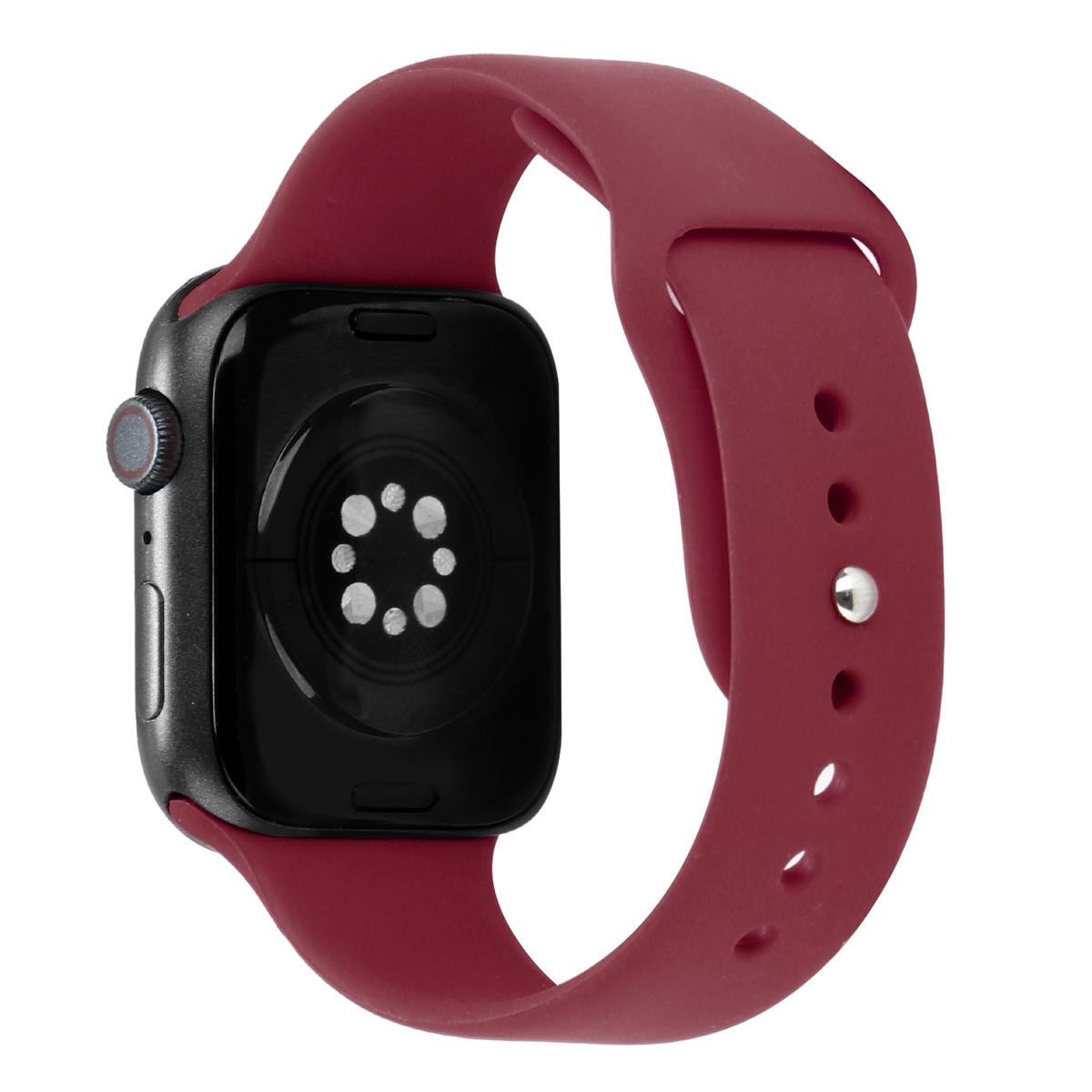 Premium Silicone Watch Band for Apple Watch Ultra 49mm / 45mm / 44mm / 42mm – Soft, Durable & Stylish, photo 5 of 10