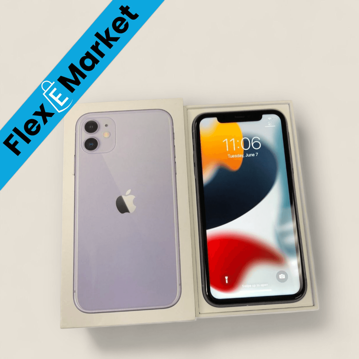 iPhone 11 64GB Unlocked –like a new 3 Months Warranty, photo 2 of 2