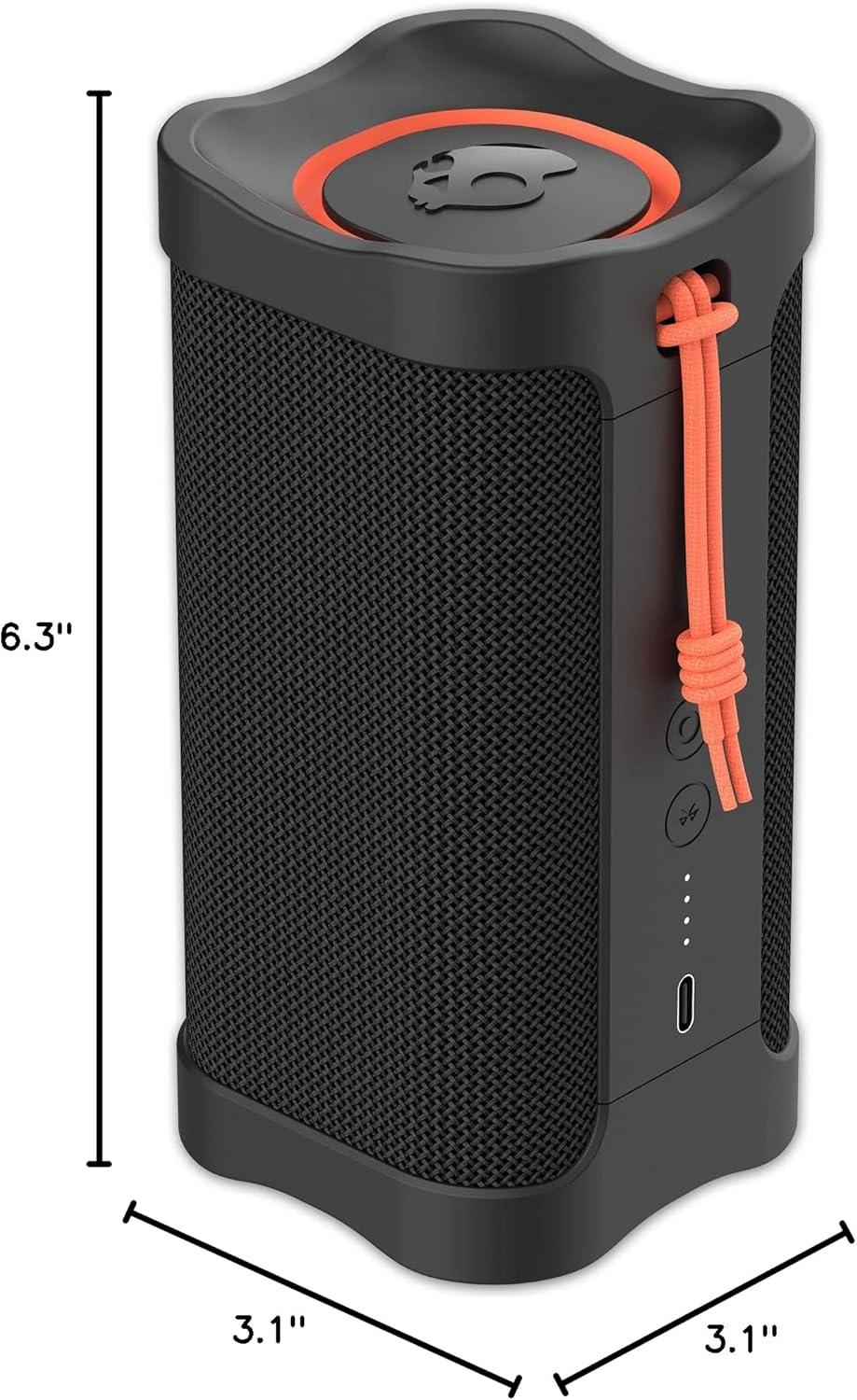 Skullcandy Terrain Wireless Bluetooth Speaker - IPX7 Waterproof Portable Speaker with Dual Custom Passive Radiators, 14 Hour Battery, Nylon Wrist Wrap, & True Wireless Stereo, photo 6 of 6
