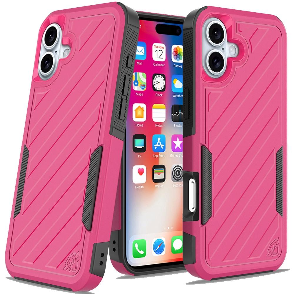 iPhone 16 6.1" Noble Lined Dual Layer Hybrid Case – Shockproof, photo 8 of 8